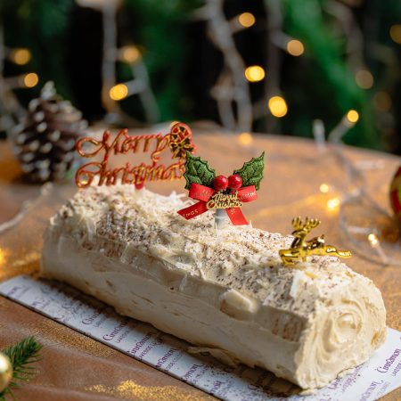 Vanilla Yule Log (1Kg)