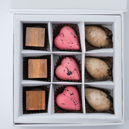 Passion Rose - Ganch Strawberry Champain - Tiramisu (9 nos)